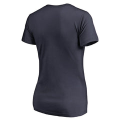 Chicago Bears Women's Vintage Collection Victory Arch V-Neck T-Shirt Navy - NFL