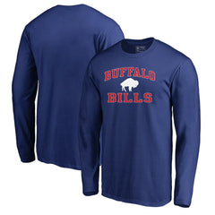 Buffalo Bills Vintage Collection Victory Arch Long Sleeve T-Shirt Royal - NFL