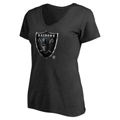Las Vegas Raiders Women's Personalized Midnight Mascot T-Shirt Black - NFL