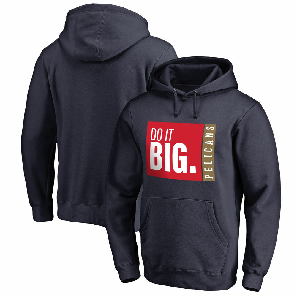 NBA - New Orleans Pelicans Do It Big Pullover Hoodie - Navy