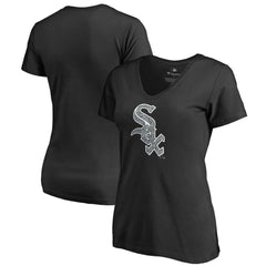 Chicago White Sox Women's Static Logo V-Neck T-Shirt for sale