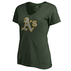 Athletics Women's Static Logo V-Neck T-Shirt Online