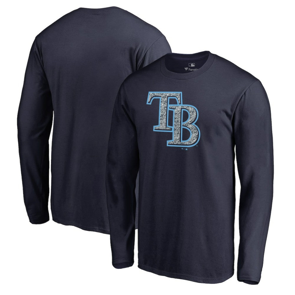 Tampa Bay Rays Static Logo Long Sleeve T-Shirt Online