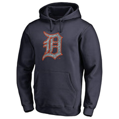 Detroit Tigers Static Logo Pullover Hoodie Lifestyle