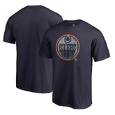 Edmonton Oilers - Static Logo T-Shirt Navy