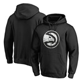 NBA - Atlanta Hawks Marble Logo Pullover Hoodie - Black