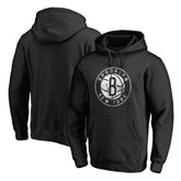 NBA - Brooklyn Nets Marble Logo Pullover Hoodie - Black