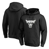 NBA - Chicago Bulls Marble Logo Pullover Hoodie - Black