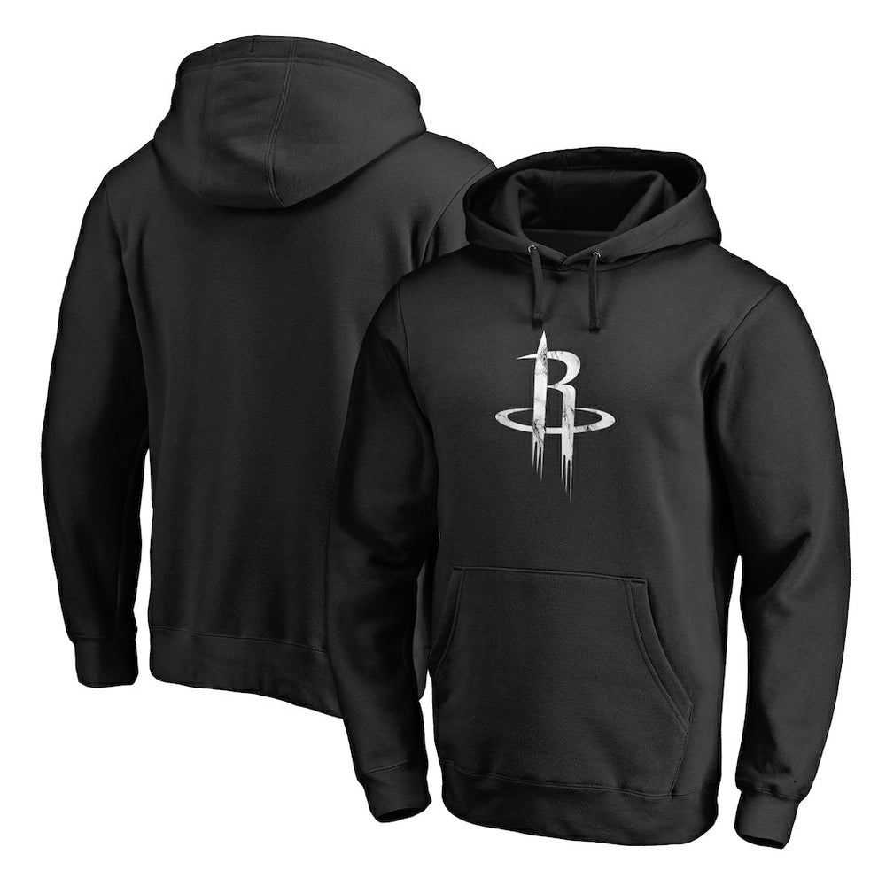 NBA - Houston Rockets Marble Logo Pullover Hoodie - Black