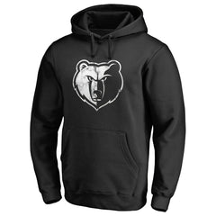 NBA - Memphis Grizzlies Marble Logo Pullover Hoodie - Black