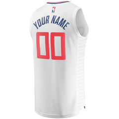Fanatics - LA Clippers Youth Fast Break Custom Replica Jersey White - Association Edition