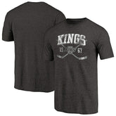 Los Angeles Kings - Vintage Collection Line Shift Tri-Blend T-Shirt Black