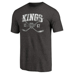 Los Angeles Kings - Vintage Collection Line Shift Tri-Blend T-Shirt Black