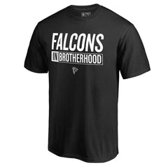 Atlanta Falcons Brotherhood Stack T-Shirt Black - NFL