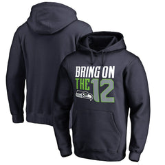 Seattle Seahawks Hometown Collection Pullover Hoodie Navy - NFL