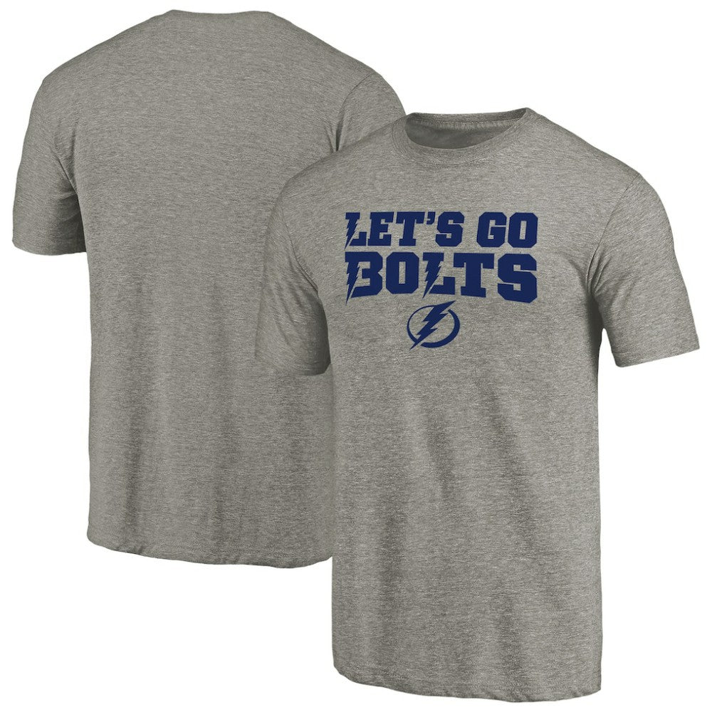 Tampa Bay Lightning - Hometown Collection Tri-Blend T-Shirt Gray