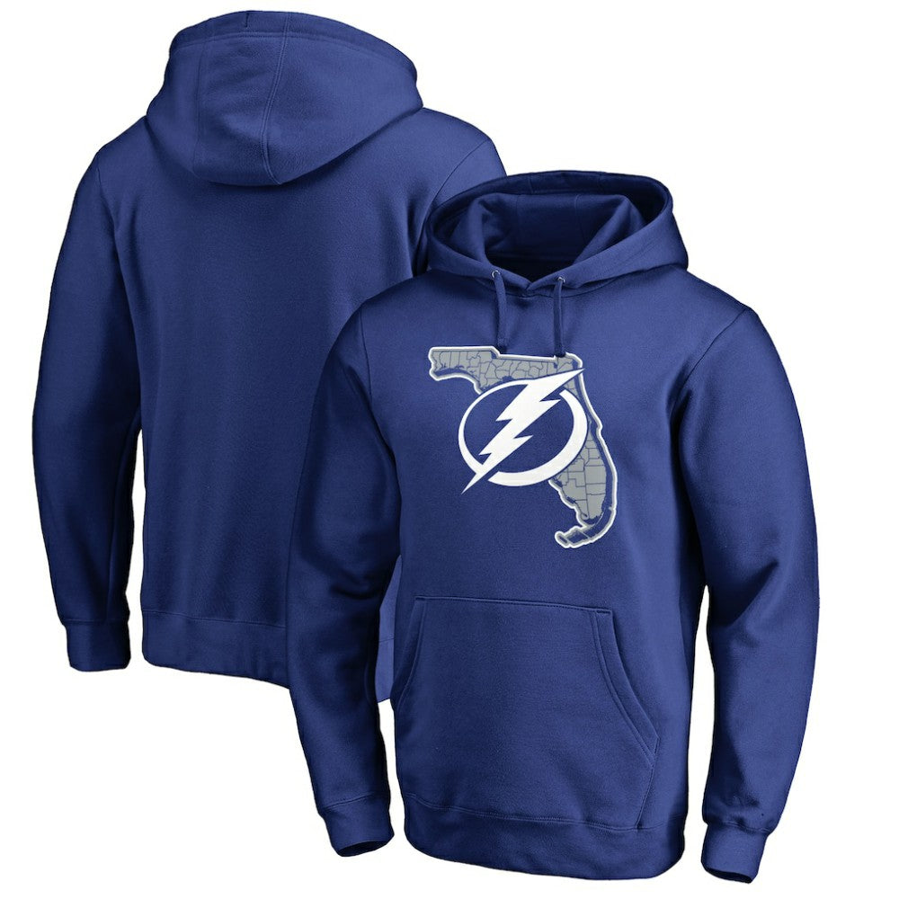 Tampa Bay Lightning - State Hometown Collection Pullover Hoodie Blue