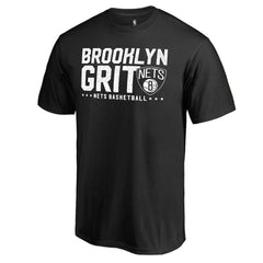 NBA - Brooklyn Nets Grit Stack Hometown Collection T-Shirt - Black