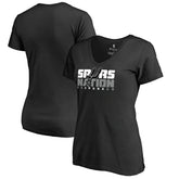 NBA - San Antonio Spurs Women's Spurs Nation Hometown Collection T-Shirt - Black