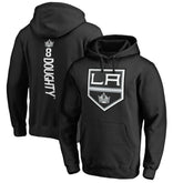 Drew Doughty Los Angeles Kings - Backer Name & Number Pullover Hoodie Black