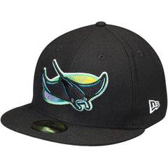 Tampa Bay Rays New Era Cooperstown Collection Wool 59FIFTY Fitted Hat Lifestyle