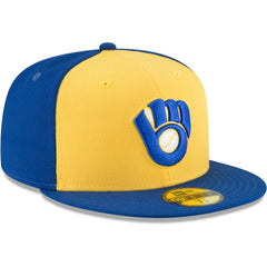 Milwaukee Brewers New Era Cooperstown Collection Wool 59FIFTY Fitted Hat for sale