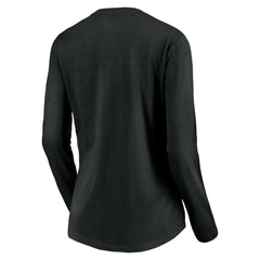 Pittsburgh Pirates Women's Cooperstown Collection Wahconah Long Sleeve V-Neck T-Shirt for sale
