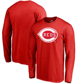 Cincinnati Reds Cooperstown Collection Wahconah Long Sleeve T-Shirt On Sale