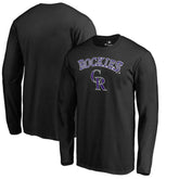 Colorado Rockies Team Lockup Long Sleeve T-Shirt Near Me
