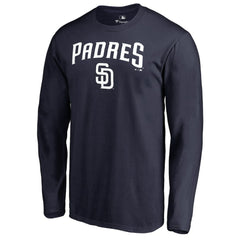 San Diego Padres Team Lockup Long Sleeve T-Shirt Near Me