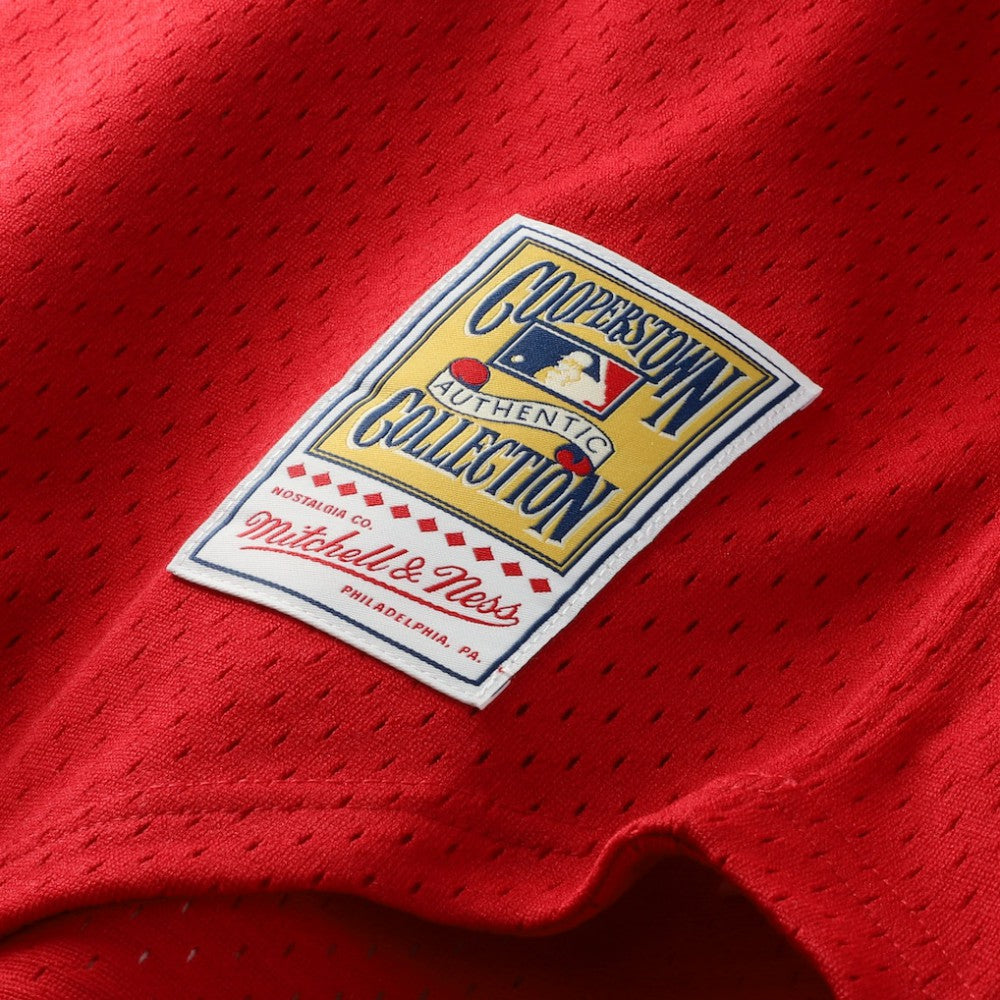Barry Larkin Cincinnati Reds Mitchell & Ness Authentic Batting Practice Jersey - Red | MLB Jerseys