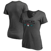 Arizona Diamondbacks Women's Hometown Collection Snakeskin V-Neck T-Shirt Online