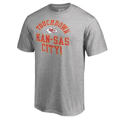 Kansas City Chiefs Hometown Collection TD-KC T-Shirt Heather Gray - NFL
