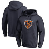Chicago Bears Throwback Logo Pullover Hoodie Navy - NFL
