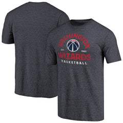 NBA - Washington Wizards Vintage Arch Tri-Blend T-Shirt - Navy