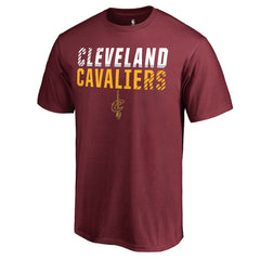 NBA - Cleveland Cavaliers Fade Out T-Shirt - Wine