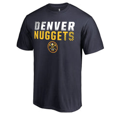 NBA - Denver Nuggets Fade Out T-Shirt - Navy