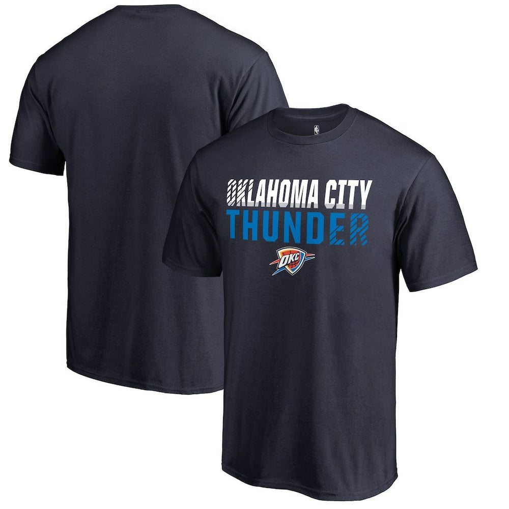 NBA - Oklahoma City Thunder Fade Out T-Shirt - Navy