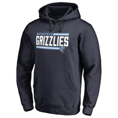 NBA - Memphis Grizzlies Onside Stripe Pullover Hoodie - Navy