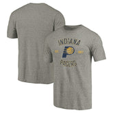NBA - Indiana Pacers Team Heritage Tri-Blend T-Shirt - Gray