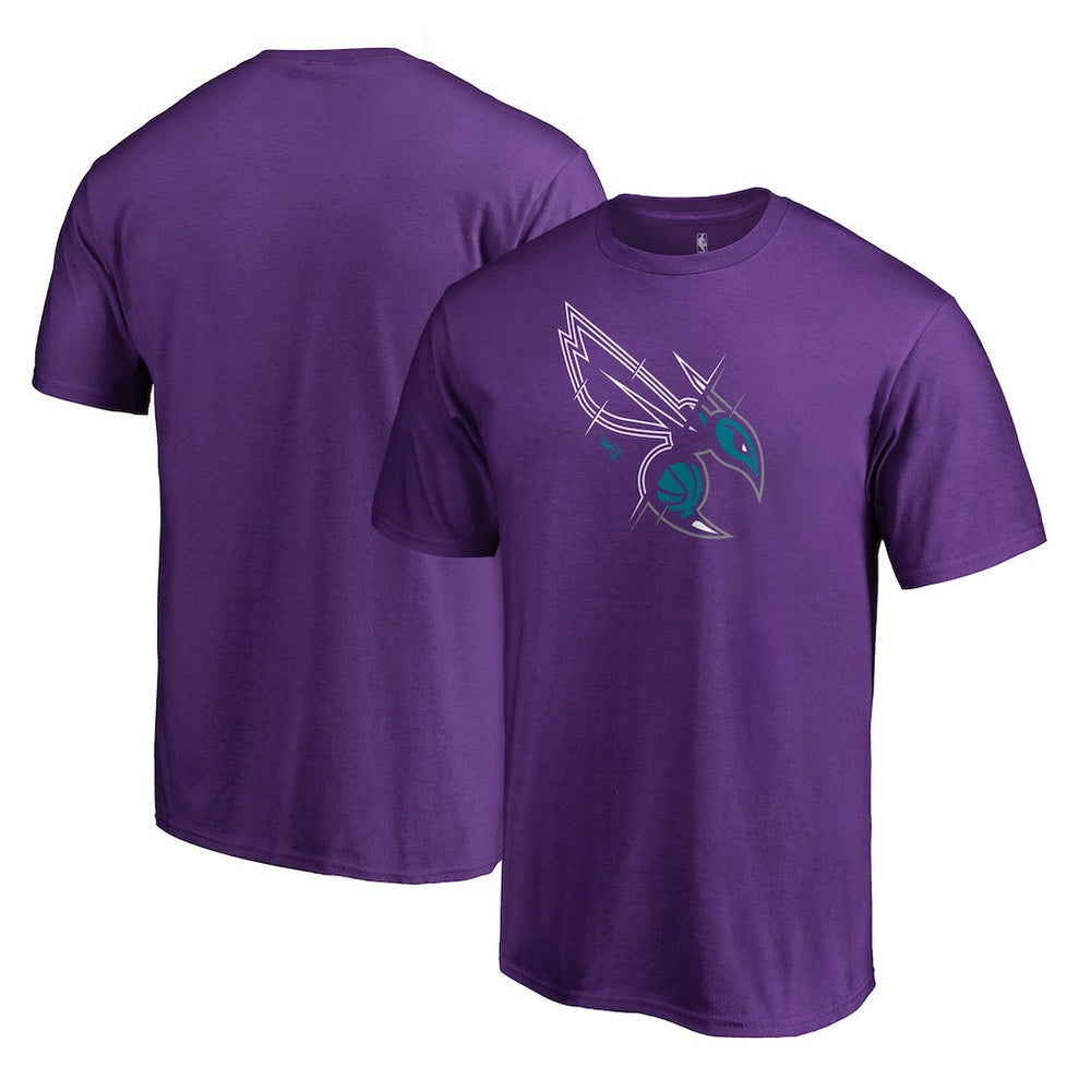 NBA - Charlotte Hornets X-Ray T-Shirt - Purple