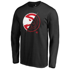 NBA - Atlanta Hawks X-Ray Long Sleeve T-Shirt - Black