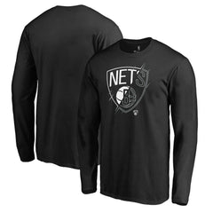 NBA - Brooklyn Nets X-Ray Long Sleeve T-Shirt - Black