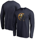 NBA - Denver Nuggets X-Ray Long Sleeve T-Shirt - Navy