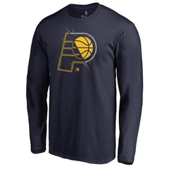 NBA - Indiana Pacers X-Ray Long Sleeve T-Shirt - Navy