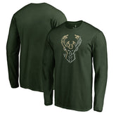 NBA - Milwaukee Bucks X-Ray Long Sleeve T-Shirt - Green