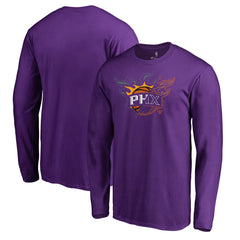 NBA - Phoenix Suns X-Ray Long Sleeve T-Shirt - Purple