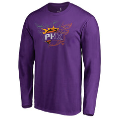 NBA - Phoenix Suns X-Ray Long Sleeve T-Shirt - Purple