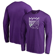 NBA - Sacramento Kings X-Ray Long Sleeve T-Shirt - Purple