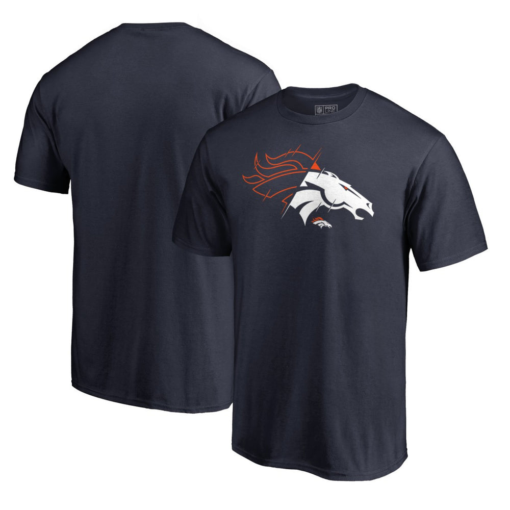 Denver Broncos X-Ray T-Shirt Navy - NFL